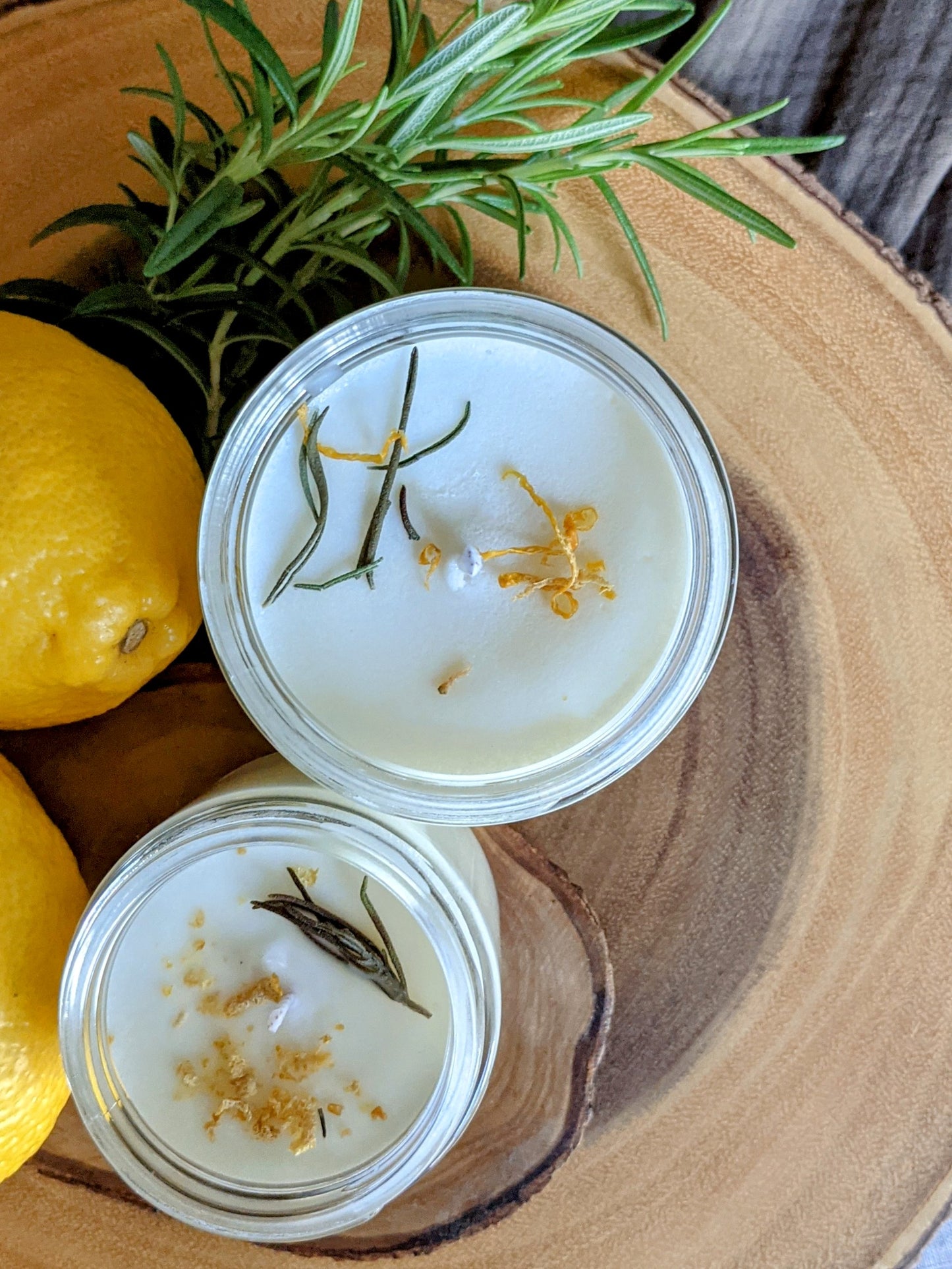 Lemon Rosemary Candle