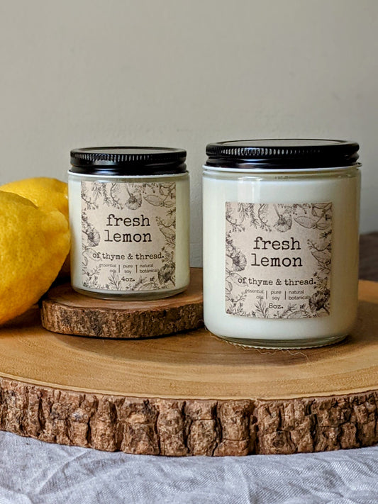 Fresh Lemon Candle