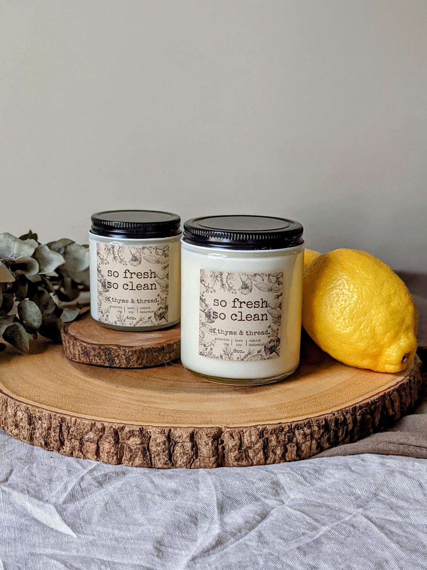 Lemon Eucalyptus Candle