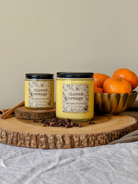 Cloved Orange Candle