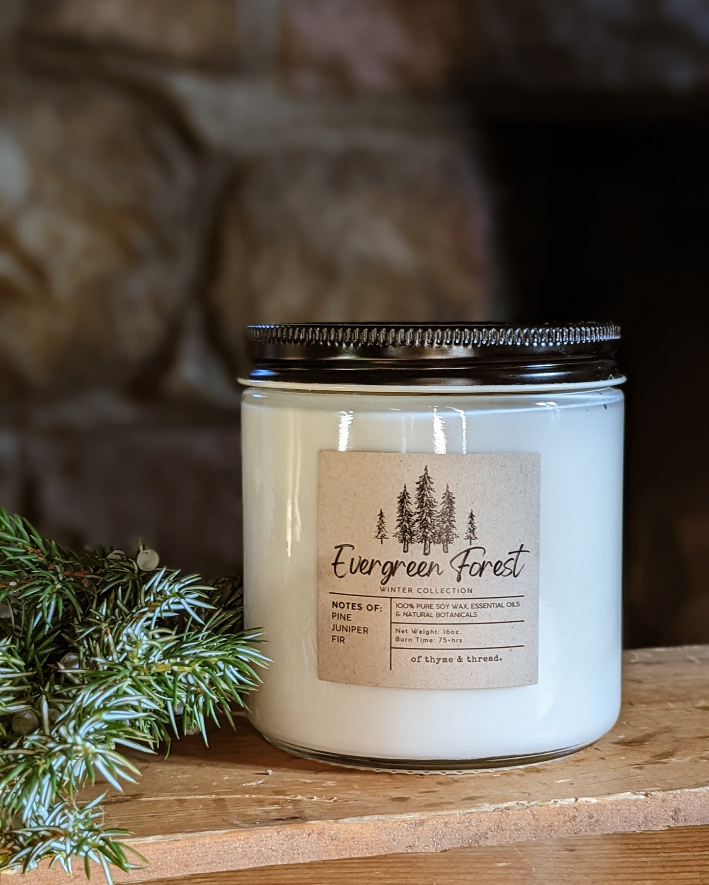 Evergreen Forest Candle